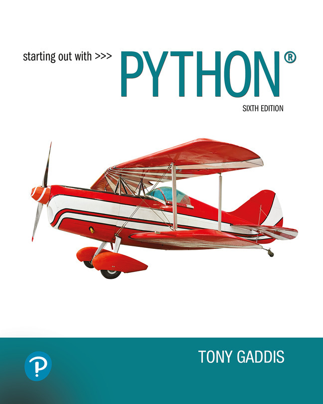 0137871209R180 Digital- Starting Out With Python 6e (180 Day ...