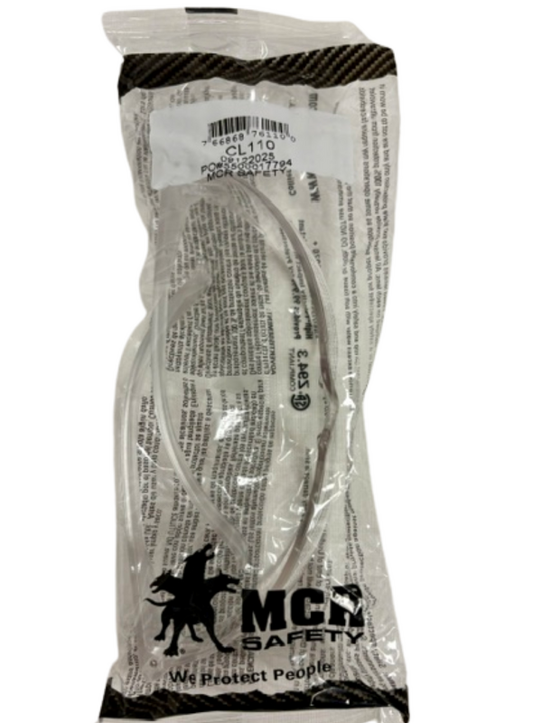 Mcr - Safety Glasses, Csa, Scratch-Resistant, Clear, Pc