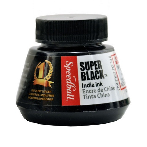 Super Black India Ink Bottle
