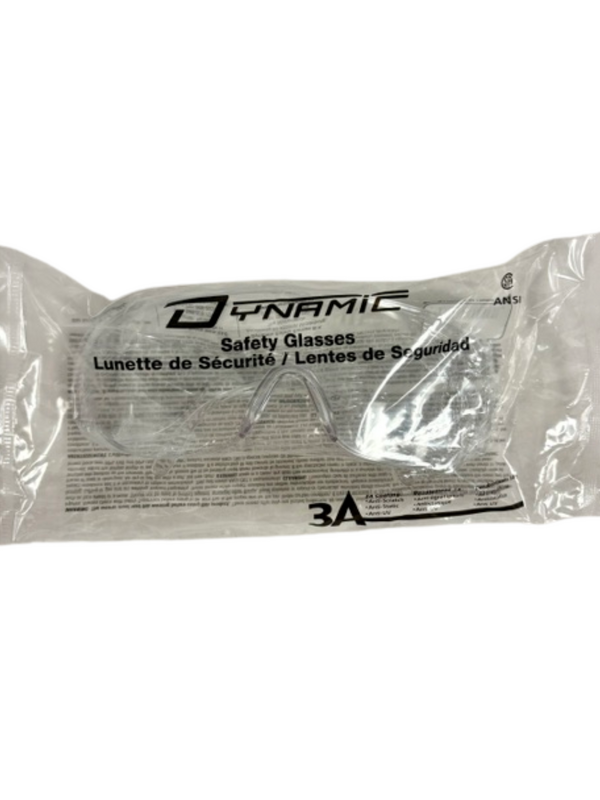 Dynamic - Safety Glasses, Frameless, Otg, Pc, Anti-Scratch