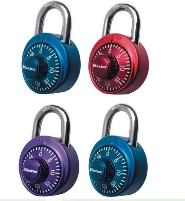 Combination Lock X-Treme Metallic Asst-