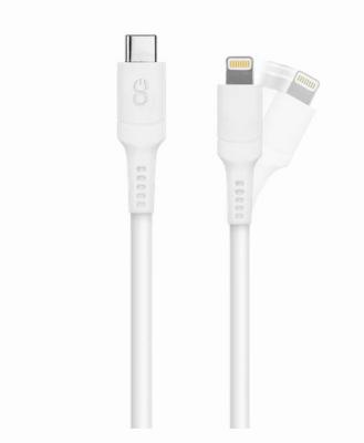 Logiix Sync & Charge 1.2M Usb-C To Lightning - White