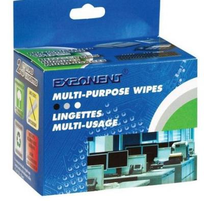 Screen Cleaning Wipes, 25/Pack