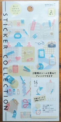 Sticker 2640 Two Sheets Stationery