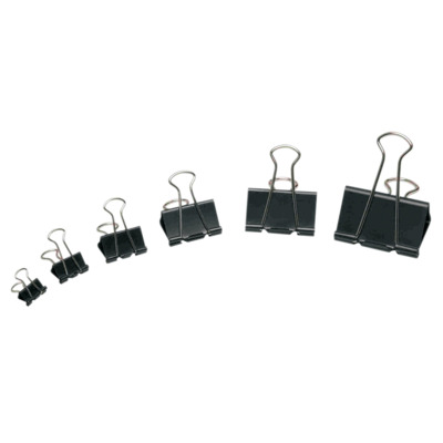 Foldback Clip 1 1/4" 12pc Box