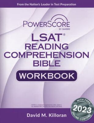 Powerscore Lsat Reading Comprehension Bible Workbook