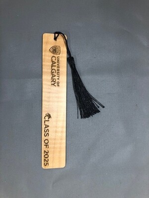 Class Of 2025 Wood Bookmark