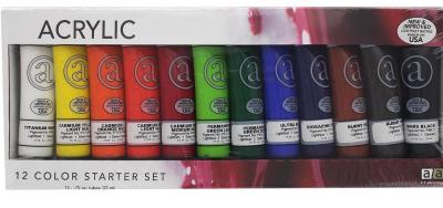 Acrylic Paint Set 12pc