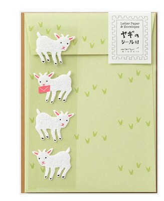 Letter Set With Stickers (Goat A)