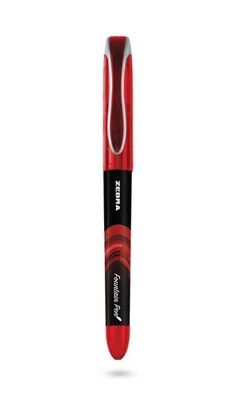 Zebra Fountain Pen Red
