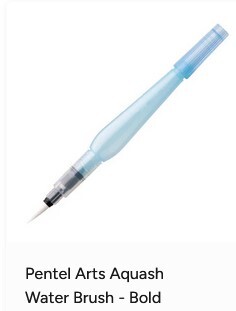 Brush Watercolor Aquash- Bold