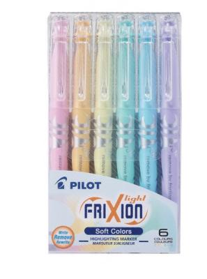 Frixion Light Pastel, Set Of 6