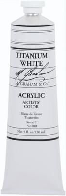 Paint Acrylic Titanium White 5 Oz