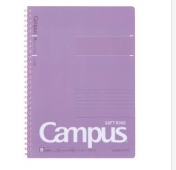 Notebook Soft Ring 6mm Dot Line