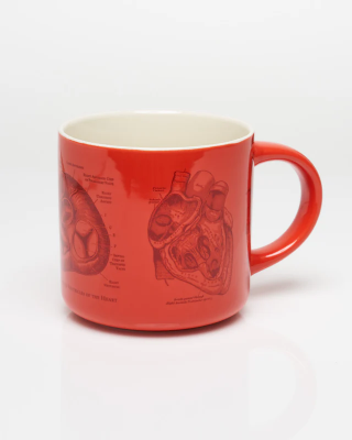 Ceramic Mug Anatomical Heart