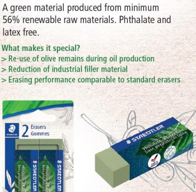 Eraser Green 56% Renewable