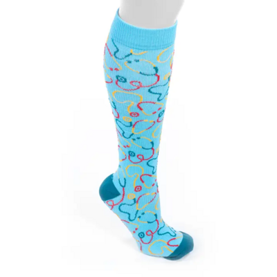 Stethoscope Compression Nurse Socks