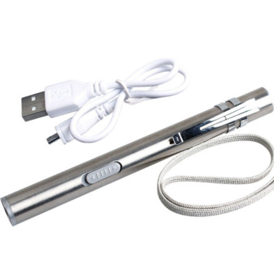 Usb Rechargable Superbright Focused Led Penlight Retail Pack