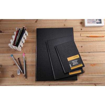 Hardcover Black Sketchbook 120gsm 64sheets