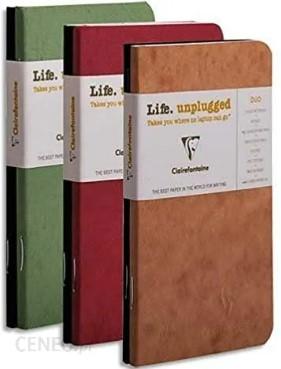 Notebook Duo Age Bag Lined 48/Pg Asst 2pk